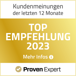 Top Empfehlung 2023 Proven Expert